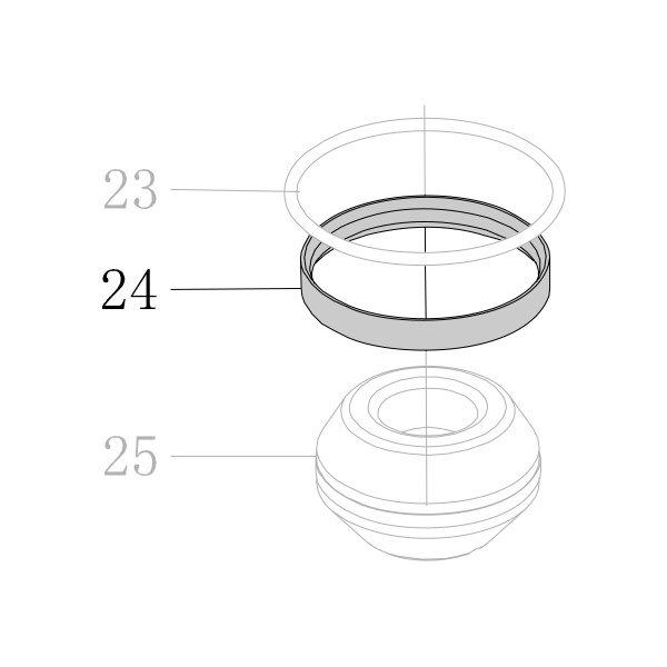 Запчасть AA40A-012A Прокладка цилиндра CN55-24 N851F-24