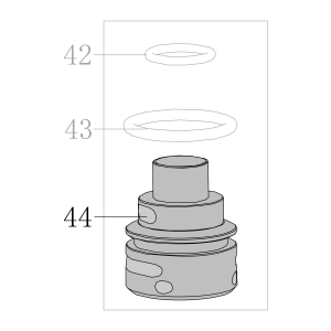 Запчасть AA42A-042A Корпус клапана CN55-48 CN70B-30 CN80B-36 CN90-35 N851F-37 CN100B-34 CN130-35 N851H-44 CN100-29 (вид 1)