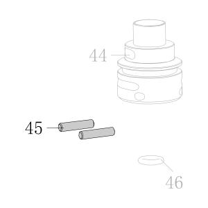 Запчасть AA42A-043A Штифт CN55-38 CN70B-40 CN80B-46 CN90-43 N851F-70 CN100B-89 CN130-43 N851L-34 N851H-45 CN100-38 (вид 1)