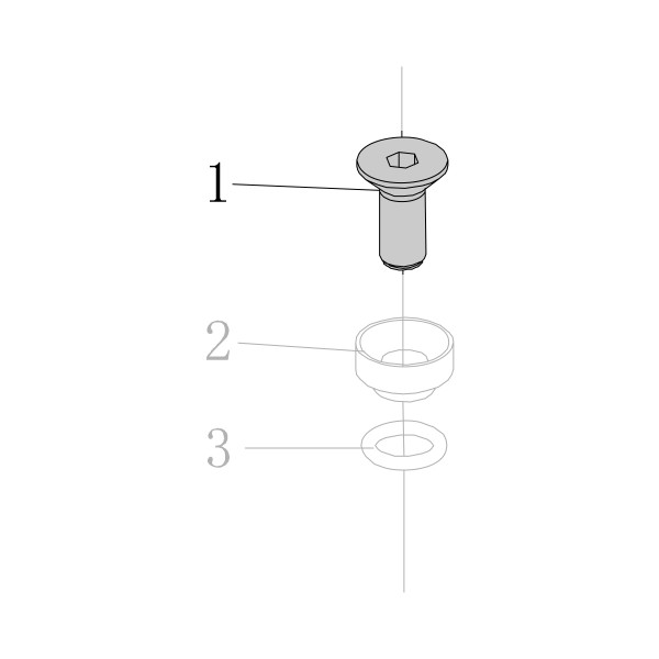 Запчасть B01-02-080200-02 Болт с потайной головкой M8×20 CN55-1 N851F-1