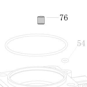 Запчасть B01-04-050050-02 Болт M5X5 CN90-96 CN130-95 CN100B-76 SC7C-I2-39 SC7E-I2-39 SC760C-I2-40 SC77XE-35 (вид 1)