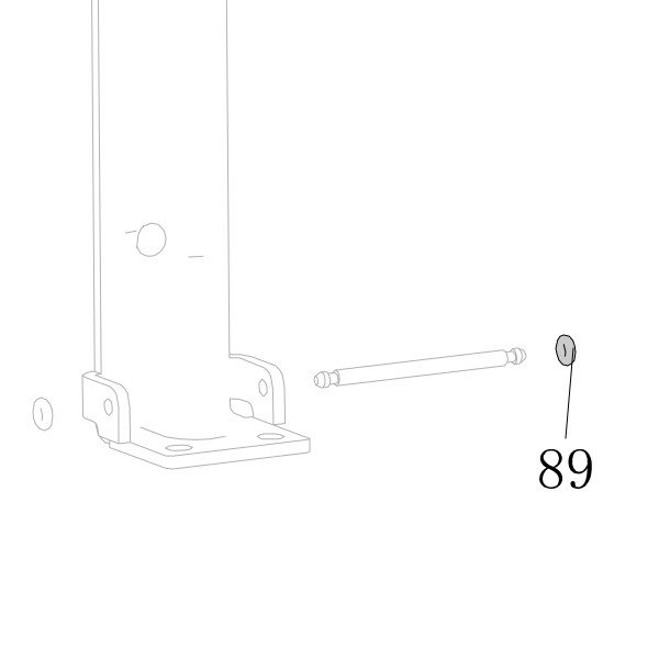 Запчасть B08-002000200 Кольцо уплотнительное 2X2 N851L-76 N851H-89 8016B-26