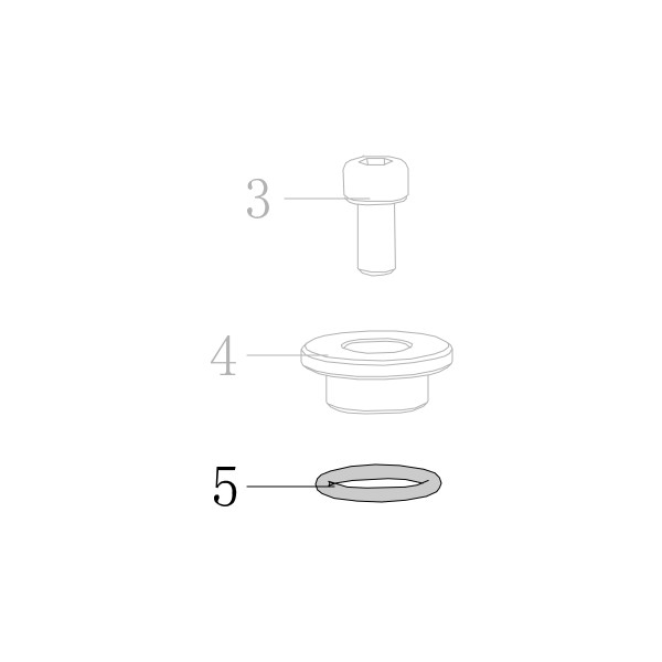 Запчасть B08-013000180 Кольцо уплотнительное 13X1.8 SC77XE-27 SC77XE-38 N851H-5