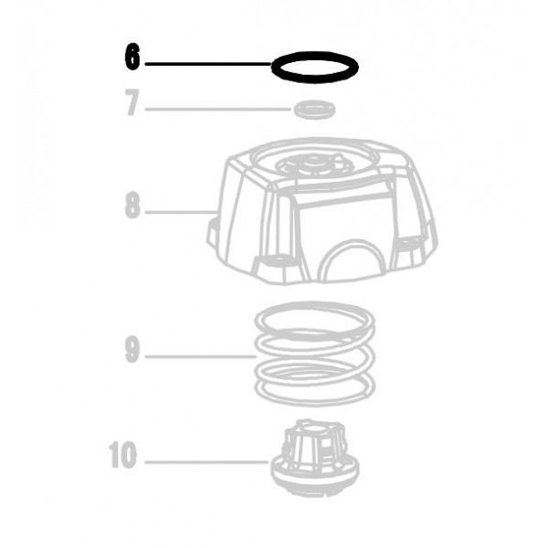 Запчасть 321 590 EXHAUST FILTER Фильтр выхлопа CRN45A-6