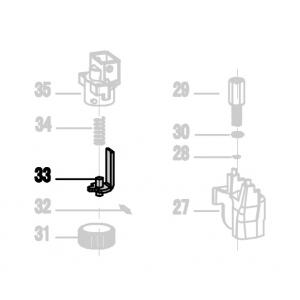 Запчасть 321 740 SAFETY UPPER Вариатор предохранителя N851R-54 CRN45A-33 CN90B-45 (вид 2)