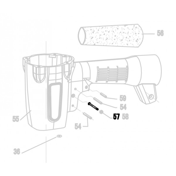 Запчасть 321 810 STEP PIN Штифт ступенчатый N851R-34 CRN45A-57