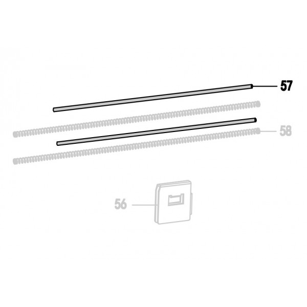 Запчасть 325640 NAIL FEEDER GUIDE Направляющая 9040R-57