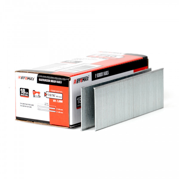 Штифт F40 (40 мм) для нейлера 18Ga, упаковка 5 тыс. шт