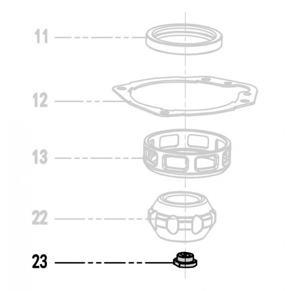 Запчасть 411250 DRIVER SLEEVE Втулка бойка 9040R-23