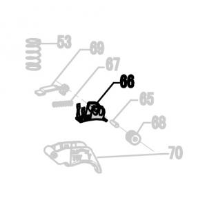 Запчасть 420 590 TRIGGER BRACKET Опора курка N851R-73 CRN45A-66 CN90B-33 (вид 2)