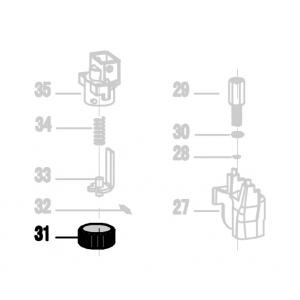 Запчасть 421 080 ADJUSTER DIAL Колесо регулятора N851R-52 CRN45A-31 (вид 2)