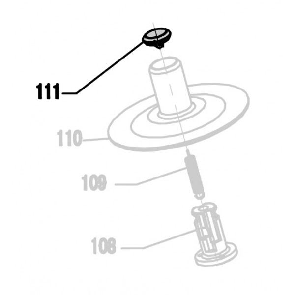 Запчасть 421 180 SPRING HOLDER (B) Фиксатор пружины Б CRN45A-111