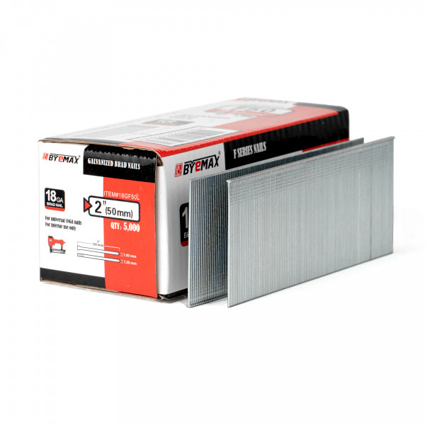 Штифт F50 (50 мм) для нейлера 18Ga, упаковка 5 тыс. шт