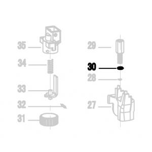 Запчасть 510 140 O-RING  5.15X1.8 Кольцо уплотнительное N851R-86 CRN45A-30 (вид 1)