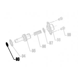 Запчасть 510 280 O-RING 9x2 Кольцо уплотнительное CN55R-99 CN57R-92 CRN45A-93 (вид 2)