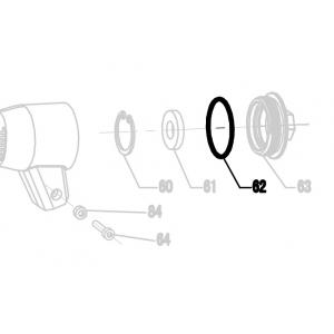 Запчасть 510 590 O-RING 43.7X2.65 Кольцо уплотнительное CRN45A-62 9040R-70 (вид 2)