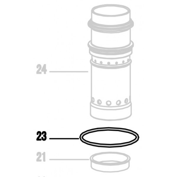 Запчасть 510 940 O-RING 58X2.65 Кольцо уплотнительное CRN45A-23