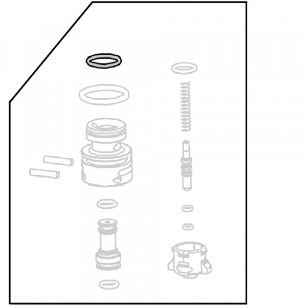 Запчасть 511240 O-RING 11.8X2.65 Кольцо уплотнительное 9040R-32