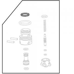 Запчасть 511240 O-RING 11.8X2.65 Кольцо уплотнительное 9040R-32