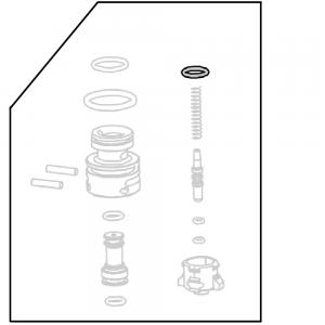 Запчасть 511850 O-RING 8.8X1.9 Кольцо уплотнительное 9040R-38