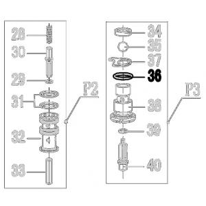 Запчасть 511880 O-RING 11.5X1.5 Кольцо уплотнительное N5023R-36 N5024R-36