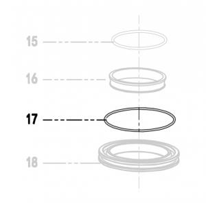 Запчасть 512010 O-RING 58.8X3.1 Кольцо уплотнительное 9040R-17