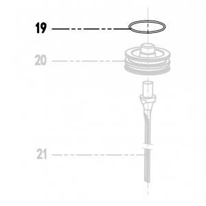 Запчасть 512020 O-RING 31.5X3.8 Кольцо уплотнительное 9040R-19