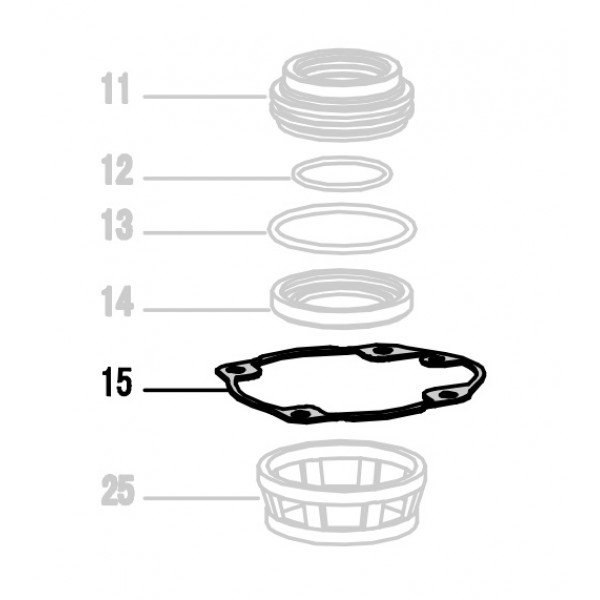 Запчасть 520 270 GASKET Прокладка крышки CRN45A-15