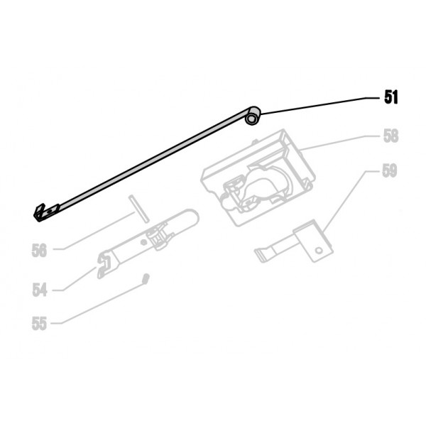 Запчасть 620490 ROLL SPRING Пружина NT65R-51