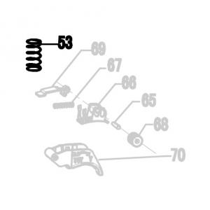 Запчасть 620 740 SPRING Пружина N851R-87 CRN45A-53 CN90B-36 (вид 2)