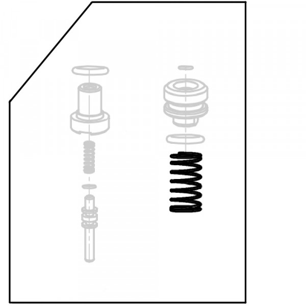 Запчасть 621820 TRIGGER SPRING Пружина F50R-64