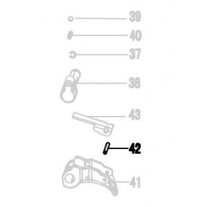 Запчасть 640040 ROLL PIN 2.5X16 Штифт 9040R-46 NT65R-42 (вид 2)