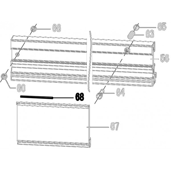 Запчасть 640460 ROLL PIN 2X40 Штифт N5023R-68 N5024R-50