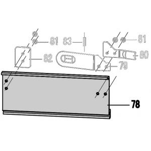 Запчасть 310840 COVER B Крышка Б N5023R-78 N5024R-52