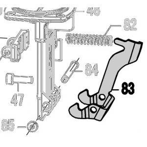 Запчасть 324420 LOCK LATCH Защелка  N5024R-83