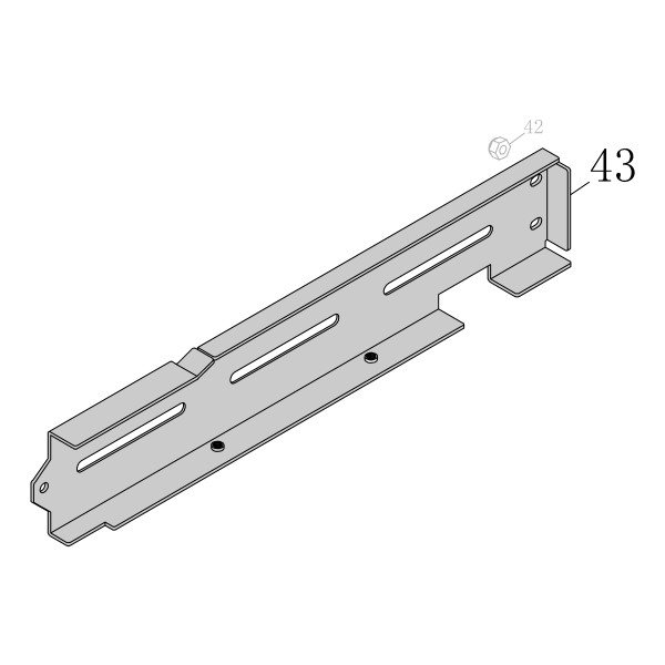 Запчасть AA16A-012A Крышка магазина 440KB-43