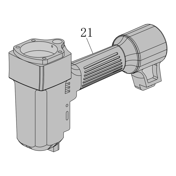 Запчасть AA16B-006A Корпус 440KB-21
