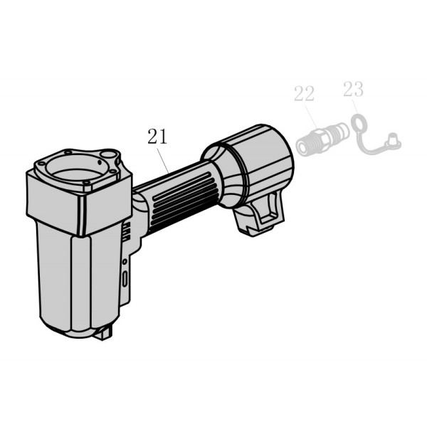 Запчасть AA16B-006A Корпус 440KB-21