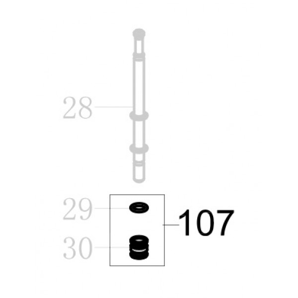 Запчасть AA17A-Y14A1 Нижний воздуховод с кольцом 9240B-107 440KB-107