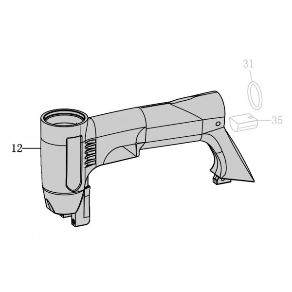 Запчасть AA33L-001A Корпус MT8016LN-12