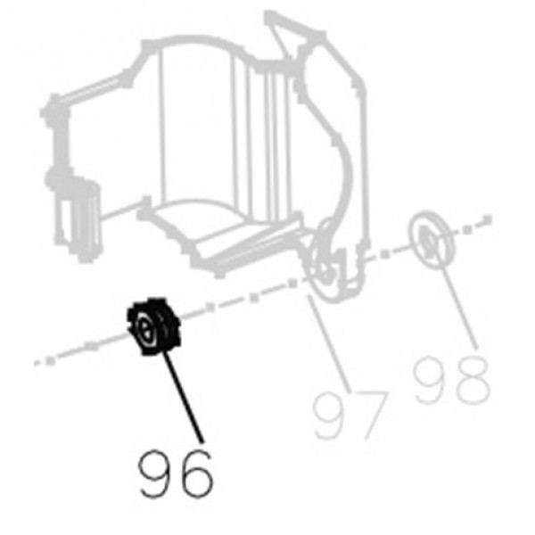 Запчасть AA40A-050A Упругая прокладка MCN55-96 MCN70B-84 MCN80B-89 MCN90-88 MCN130-74