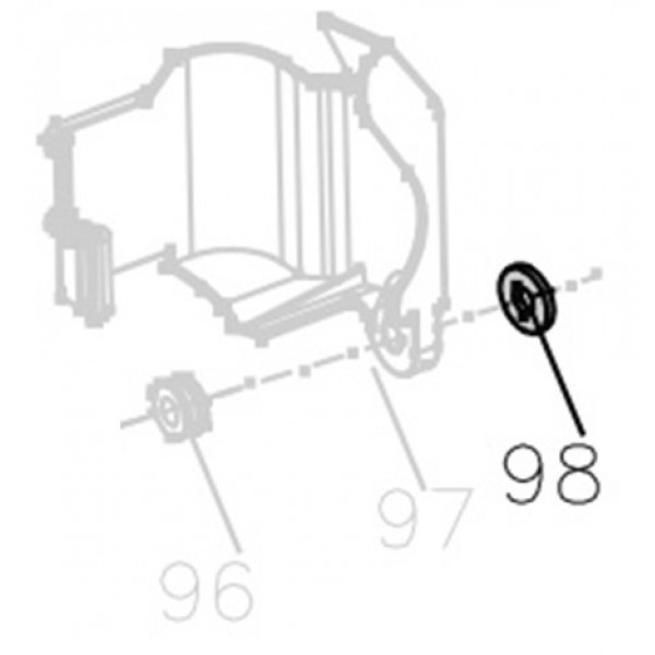 Запчасть AA40A-056A Шайба MCN55-98 MCN70B-86 MCN80B-29 MCN90-28 MCN100B-74 MCN130-29 MN851L-24 MCN100-85