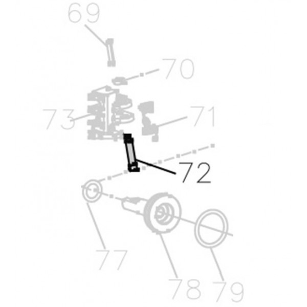 Запчасть AA40A-032A Штифт MCN55-72 MCN70B-71 MCN80B-57 MCN90-54 MCN100B-59 MCN130-51 MCN100-64