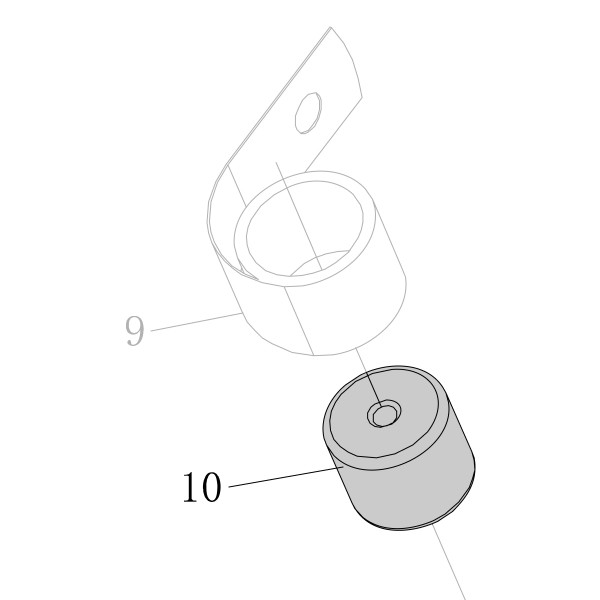 Запчасть AA58A-005A Ролик SC7C-10 SC7E-10 SC7CP-10 SC7EP-10
