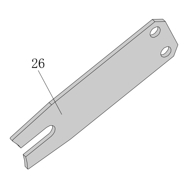 Запчасть AA58A-008A Наконечник толкателя SC7E-I2-26