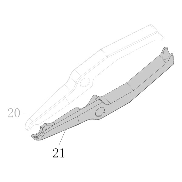 AA58C-002A Зажим 2 SC760C-I2-21