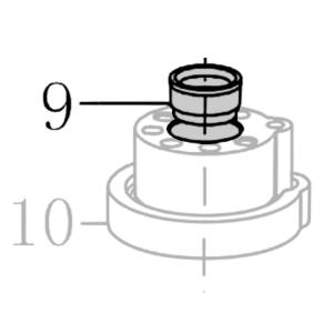 AN12A-065A Клапан поршня CN45R-9 (AA62B-017A)