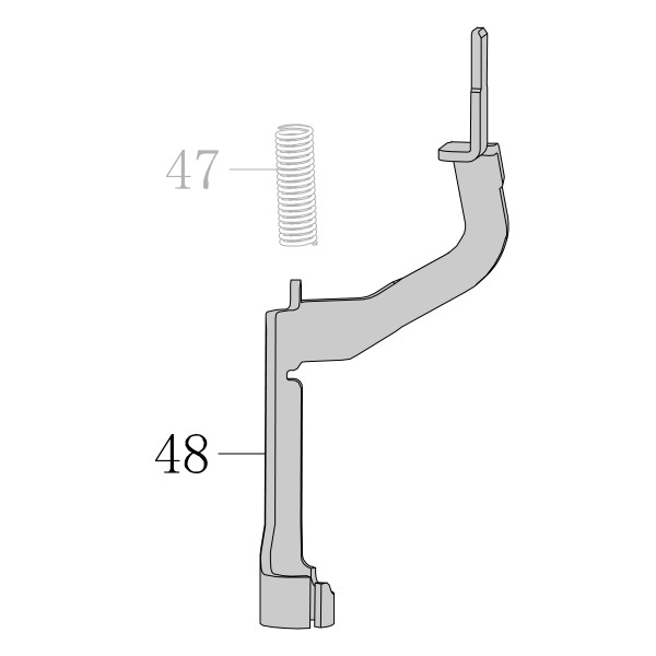 Запчасть AA76A-016A Предохранитель  CN90-48