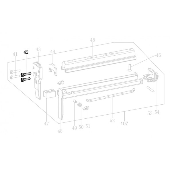 Запчасть B01-01-040180-02 Болт M4X18 MF50G-65 MT8016LN-42