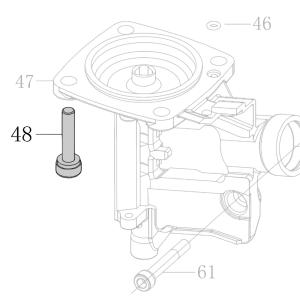 Запчасть B01-01-080300-02 Болт M8X30 CN70B-48 CN80B-54 CN90-52 CN100-52 (вид 1)